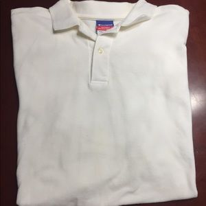 White Champion T-Shirt, Size XXL